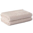 【ホテル仕様 贅沢な肌触り】 バスタオル タオル心地 (towel cocochi) ホームリッチ「ホテル」 ベージュ 2枚 セット 60 × 120cm 吸水 ふわふわ 軽量 柔らかい 毛羽落ちが少ない 速乾 耐久性 サス