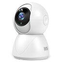 【360°フルHD監視・2025新登場】 ペットカメラ iphone対応 見守りカメラ スマホ対応 1080PフルHD 300万画素 監視カメラ 高齢者 赤ちゃ...