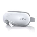 llano アイウォーマー 【8Dエアバッグ&ワンボタン&恒温】 ホットアイマスク グラフェン加熱 Type-C充電式 Bluetooth音楽 折り畳み式 敬老...