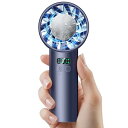【2025年夏の初登場 -25℃瞬間冷却】 携帯扇風機 冷却プレート ハンディファン 12枚羽根 6000mAh大容量 手持ち扇風機 強力送風 1〜100段階風...