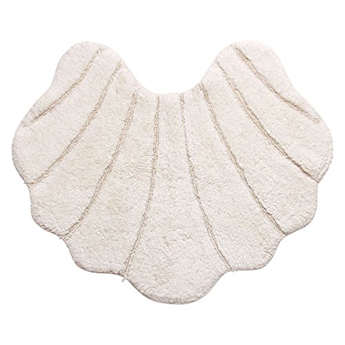 生活スタイル コットン製 シェル トイレマット (マット単品) 生活スタイル コットン製 シェル トイレマット (マット単品)