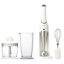 mottole ハンディブレンダー コードレス 充電式 氷も砕ける 離乳食 ハンドブレンダー 泡立て器付き チョッパー付き スタンド付き 7点セット 電動チョッ...