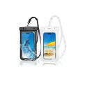 スマホ 防水ケース 【2025新登場・2枚セット・IPX8】 防水カバー 首かけ 腕かけ両用 水中撮影 スムーズタッチ 多機能 Face ID 顔認証 お風呂 海 プール 釣り 6.5インチまで対応 アームバンド&スト