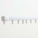 つっぱりタイプのカーテンレール Mサイズ 0.7~1.1m ホワイト