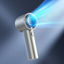 JISULIFE ハンディファン 小型 卓上扇風機 USB充電式 5000mAh大容量バッテリー 最大15時間動作 携帯扇風機 手持ち 1-100段階風量調節 強風 LEDデジタル表示 ポータブル小型 金属ボディ軽量 瞬間冷却