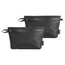 NextPacker 超軽量 ガジェットポーチ 2点セット 多機能 旅行収納バッグ 化粧 ケーブル 雑貨 小物入れ 防撥水 自立 薄い トラベルポーチ 出張 ア...