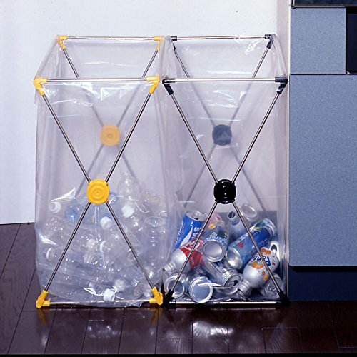 山研工業 ダストスタンド ごみ袋ホルダー 45L用 ブラック 日本製