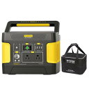 Evopow ポータブル電源 リン酸鉄 大容量 515Wh 収納バッグ付き 出力600W (瞬間最大1200W) AC/DC/USB/Type-C 四つの充電方...