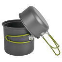 CCYCCL キャンプクッカーセット キャンプ用品 『JFSL認証済み』 登山用鍋 コッヘル アルミ クッカーセット アウトドア 調理器具 フライパン キャンピ...