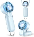 ハンディファン 冷却プレート ハンディ扇風機【-20℃瞬間冷却・超高速大風量・5in1】携帯扇風機 強力 5段階風量調節 せんぷうき扇風機 静音 小型 最大15H連続作動 接触冷感 ハンディー ファ