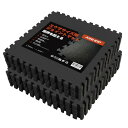 AIRHOP トレーニング ジョイントマット 60x60x1.2cm EVA素材 大判ジムマット エクササイズマット キズ防止 床保護 防音 衝撃吸収 6枚セット