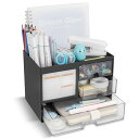 デスクオーガナイザー 小物入れ 卓上 収納 組立不要 大容量 収納ボックス 引き出し ペン立て リモコン 文房具 化粧品 小物収納 オフィス お部屋 学校用