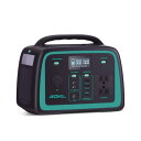ADKL ポータブル電源 ポータブルバッテリー 大容量 100000mAh/320Wh AC300W(瞬間最大600W) LiFePO4リン酸鉄リチウム電池 小...