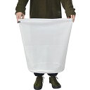 J.K.T 洗濯ネット 毛布 ネット 洗濯用 大 円筒型 巾着型 縦長40×横幅50cm 細かいメッシュ ランドリーネット 洗濯機 ドラム式 乾燥機対応 着る毛布 布団カバー 寝具を守る 1枚入り