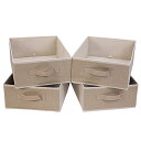 BOMKEE 折りたたみ式 収納ボックス 布製 箱 幅約39奥行29高さ14 cmストレージボックス 衣類収納 大容量 小物 整理ボックス おもちゃ収納袋 収納...