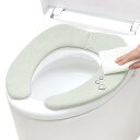 レック サッと拭ける はっ水加工 吸着べんざシート ミントグレー (低反発クッション) 洗濯OK/どの便座でも対応可
