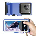 【2025最新タッチ版】潜水用ケースiphone 第4世代 水中撮影スマホ防水ケース 水中 写真 IPX8標準防水レベル水深さ10mまで潜水タッチ機能 ストラップ付き水泳ポーチお風呂 海水浴 夏フェス 温泉