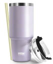 【日本限り】TYESO タンブラー ストロー付き 水筒 ボトル スポーツボトル ストローボトル ふた付き 真空断熱 900ml 真空クエンチャー 魔法瓶 運動 多色 直飲み 保温 保冷 ジョッキ 大容量 広口