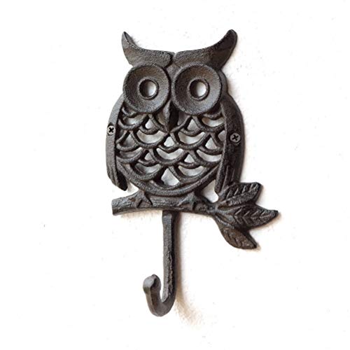 フック 壁 壁掛け アイアン 引っ掛け おしゃれ 玄関 帽子掛け 小物掛け ふくろう 雑貨 アイアン梟フック [swa6877]