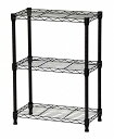 エイアイテック(AITECH)メタルラック本体 ブラウン 45x25x61.8cm 19φスチールラックセット NS-4525BR
