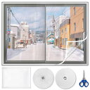 窓 断熱シート クリア 窓ガラス断熱シート 耐久性 エコ 節電 防寒 暖房節約 窓用保温シート 結露防止シート 窓 シート 断熱 フィルム DIY 取り付け簡単 幅100cm×長さ150cm