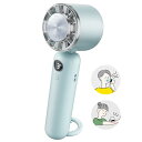 HAGOOGI ハンディファン 冷却プレート 携帯扇風機 【瞬時冷感&駆動時間史上最長】 5000mAh大容量電池 最長20時間連続使用 1台多役 手持ち/首掛け/卓上 3段階風量調節 冷却モード DCモーター USB