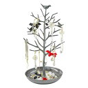MrMrKura ジュエリー収納 ツリー ジュエリーホルダー 鳥 アクセサリーホルダー 大容量 玄関小物収納 指輪 ピアス ネックレス ブレスレット クリエイテ...