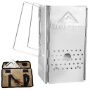 キャンピングムーン(CAMPINGMOON) バーベキュー用 折りたたみ 火起し器 フォールディング 炭火おこし器 FD 炭焼き名人 ステンレス製 BBQ用 ステンレス鋼 炭焼き 火起こし機 火起こし器 煙突効果