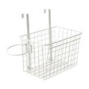 Asdays ドライヤーホルダー ヘアドライヤー収納 ドライヤーフック 壁掛け 浴室オーガナイザー 25×15×15.5cm (ホワイト)