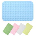 バスマット 滑り止め 介護用品 風呂 転倒防止 浴槽 浴槽マット シャワーチェア 風呂椅子 転倒防止 敬老の日 お年寄り (ブルー)