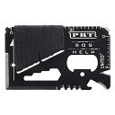 Kigauru カードタイプ マルチツール 14 in 1 ツールセット ステンレス鋼 軽量 アウトドア ツールカード ハイキング 散歩 自転車メンテナンス 旅行 キャンプ アウトドア アクセサリー