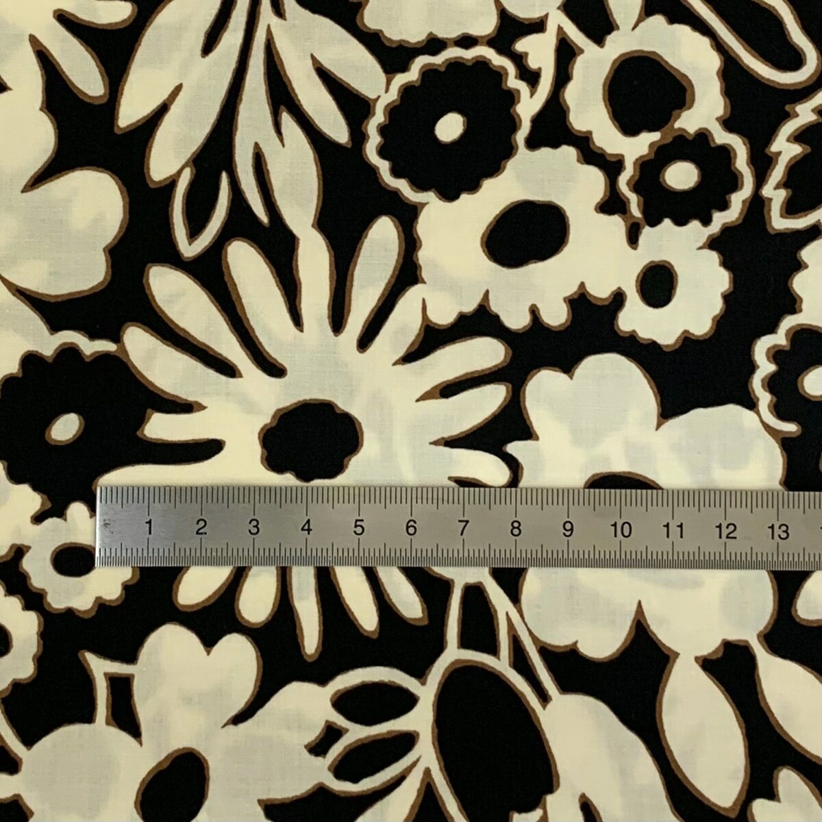 コットン100% 60S タイプライター 花柄...の紹介画像3