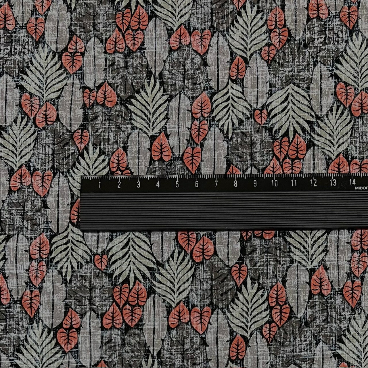 アロハ ハワイアン 葉っぱ ハンドメイド ブロード コットン100％　【店長おすすめ】 akindoshop-10002018 OKB fabric サンプル画像3