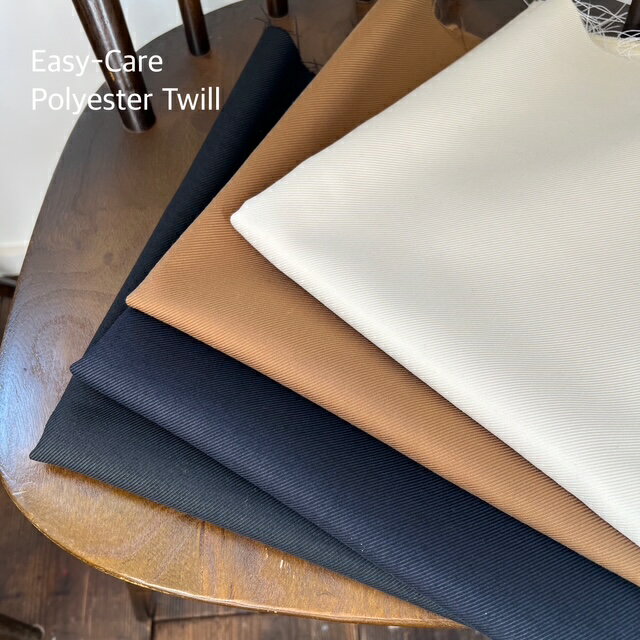 【店長おすすめ】 イージーケアツイル（Easy Care Twill）ツイル 織り柄 ポリエステル1 ...