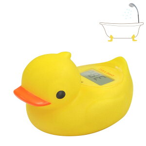 湯温計 お風呂 デジタル温度計 O-238 アヒル ガーくん 浮かべる 湯船 送料無料