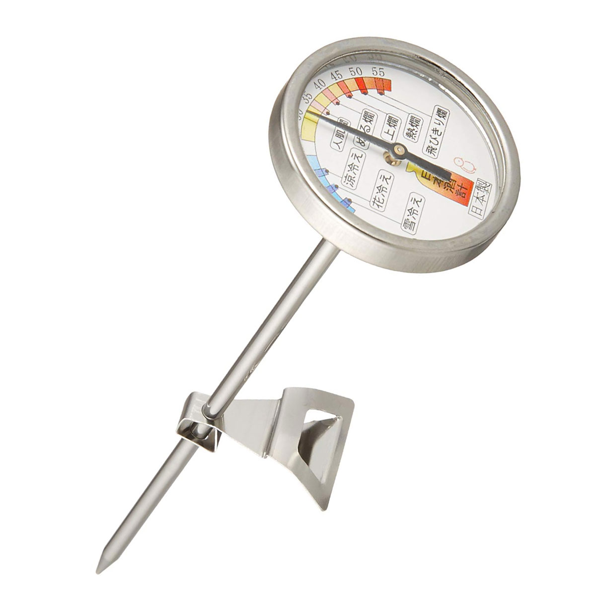 日本酒計 温度計 PY−130 片力商事 送料無料