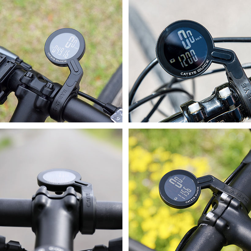 サイクルコンピュータ キャットアイ ワイヤレス サイコン CC-RS100W QUICK 送料無料