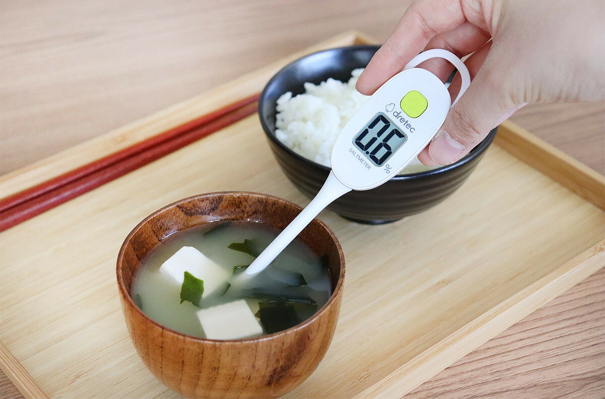 いま何度の塩分計 塩分管理計 5% 防水 ドリテック デジタル EN-905 送料無料｜アングル2
