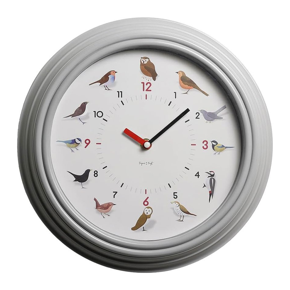 鳥 鳴き声 時計 掛時計 TICKY TACKY CLOCK 25688 BIRD 送料無料