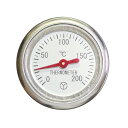 磁石付温度計 オーブン温度計 高温 温度計 200℃ BOV06 送料無料