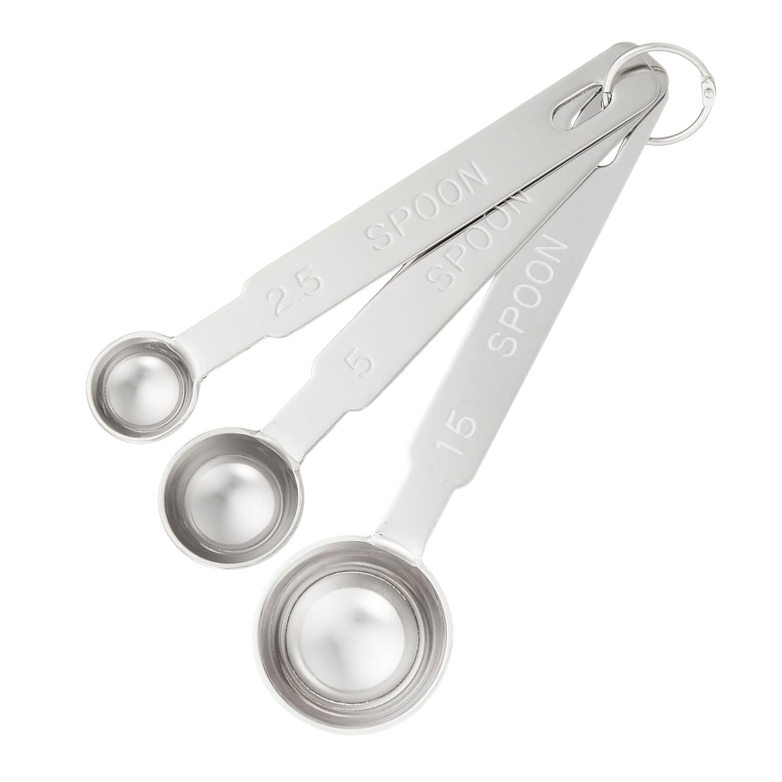 厚口計量スプーン 3pcs 計量カップ メジャーカップ メジャースプーン 佐藤金属興業 SALUS 日本製 ステ..