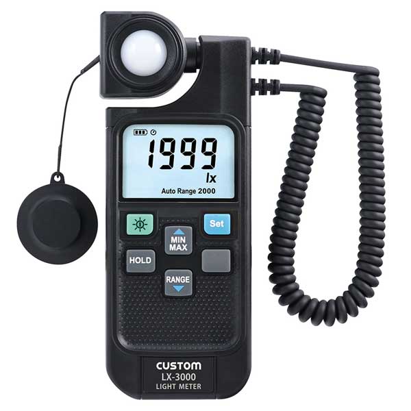 ルクスメータ 照度計 LX-3000 LED 蛍光灯 送料無料 お取り寄せ