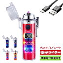 【USB充電式プラズマライター 】電子ライター 電気ライター 高級 透明 防災 点火 バーベキュー ハイキング キャンプ 父の日 プレゼント アウトドア 釣り 誕生日