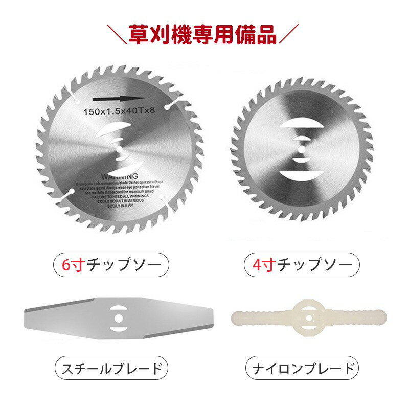 TY-YH06 草刈機専用備品 チップソー 4インチ 6インチ