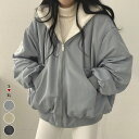 リバーシブル フード付き MA-1 ボアブルゾン 裏ボア ジャケット リバーシブル レディース 長袖 大きいサイズ アウター リラックス カジュアル ボアジャケット ボアパーカー 防寒コート 秋 冬 ゆったり 暖かい 体型カバー S M L XL 送料無料