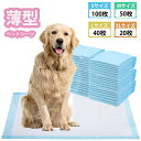 ペットシーツ 薄型 抗菌 消臭 トイレシート おしっこシート 大容量 1回使い捨て多頭飼い 犬 猫 4サイズ対応