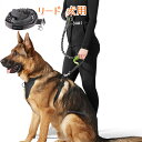 リード 犬用 持ち手2個 伸縮性あり 0.9m ブラック 犬 犬用リード 小型、中型、大型犬用リード 訓練リード ロングリード ペット用品 通気性 ロングリード 愛犬トレーニングリード 散歩 訓練用リード 夜間反射