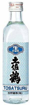 土佐鶴酒造土佐鶴 生貯蔵酒 角瓶 上等　300ml/20本hn e705