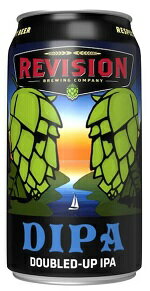 Revision Double IPA / リヴィジョン ダブル IPA缶　355ml／24本.NA代引き不可商品クール便発送の為、クール料金追加させていただきます