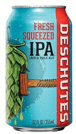 デシューツ フレッシュスクイーズドアイピーエーDeschutes Fresh Squeezed IPA　缶　355ml／24本.NA代引き不可商品クール便発送の為、クール料金追加させていただきます